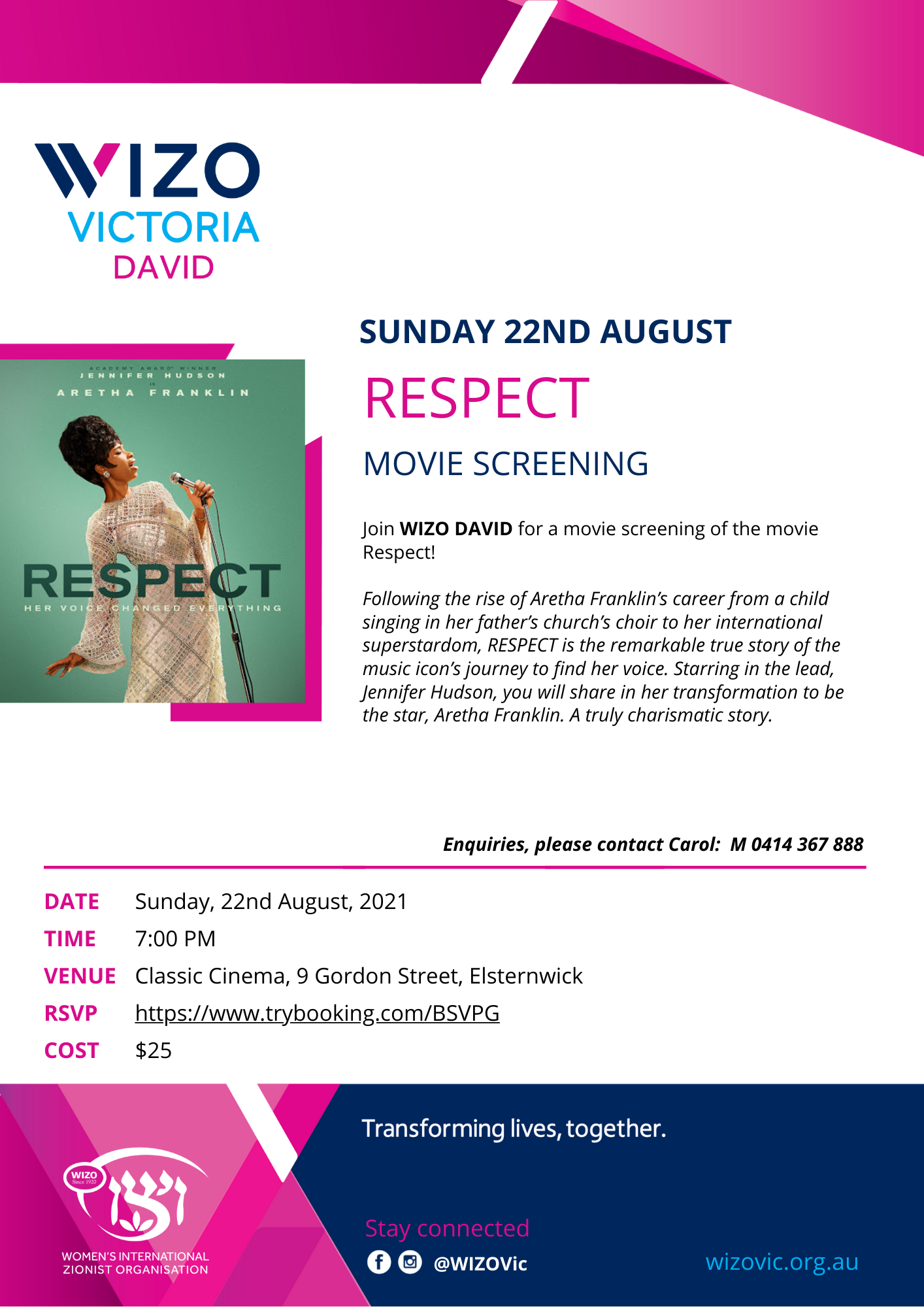 View Respect Movie Release Date Australia PNG
