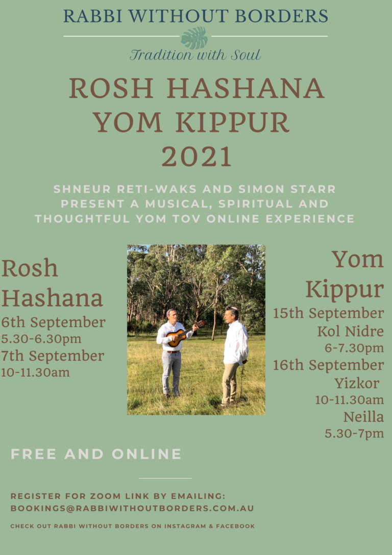 Rosh hashana yom kippur 2021 UPDATE 300821 768x1086