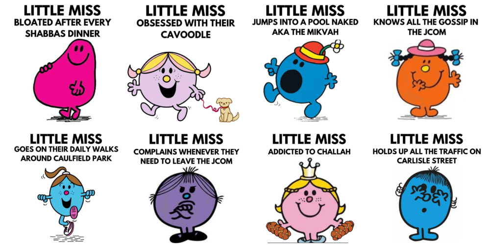 Little Miss Jewish Characteristics