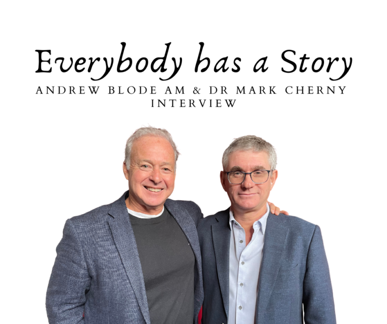 Andrew Blode AM & Dr Mark Cherny Interview