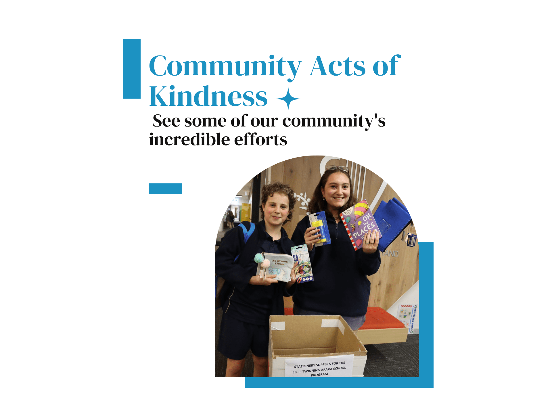 Community Acts of Kindness