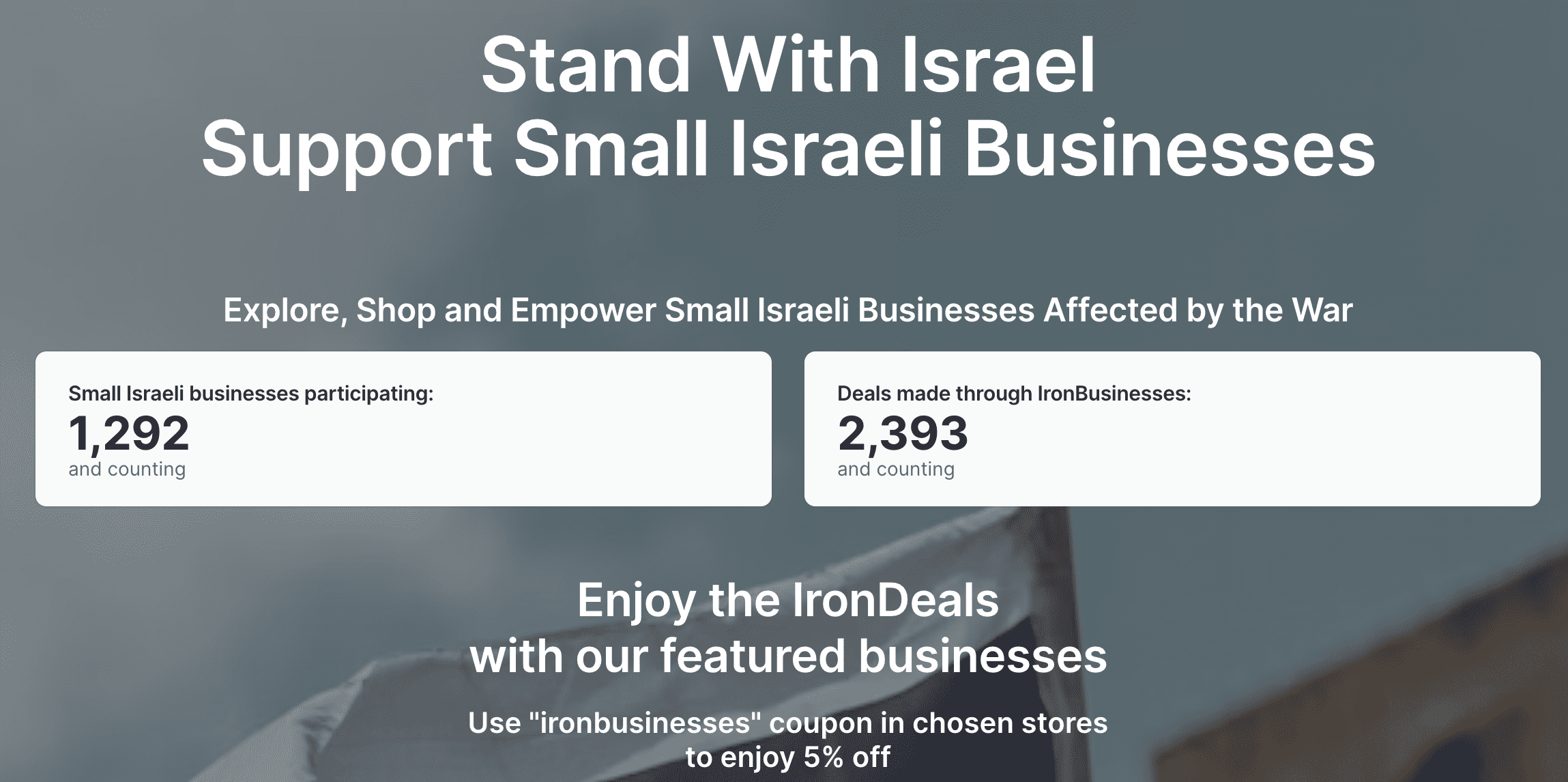 Iron Business Israel Shopping
