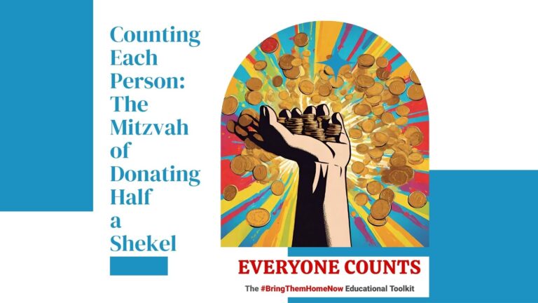 Counting Each Person: The Mitzvah of Donating Half a Shekel