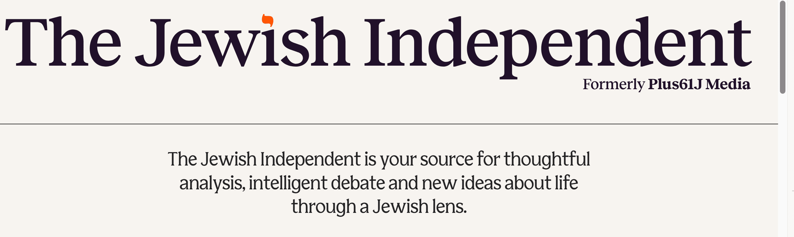 The Jewish Independent