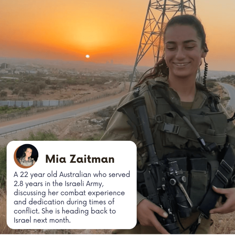 Mia Zaitman Interview